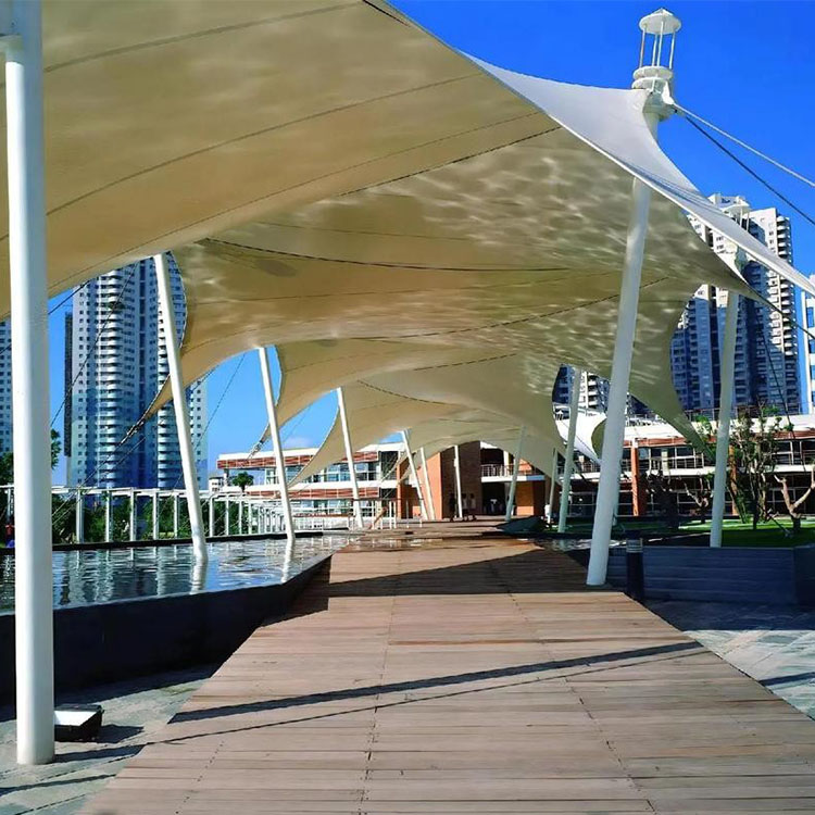 前郭尔罗斯蒙古族自治县膜结构景观棚