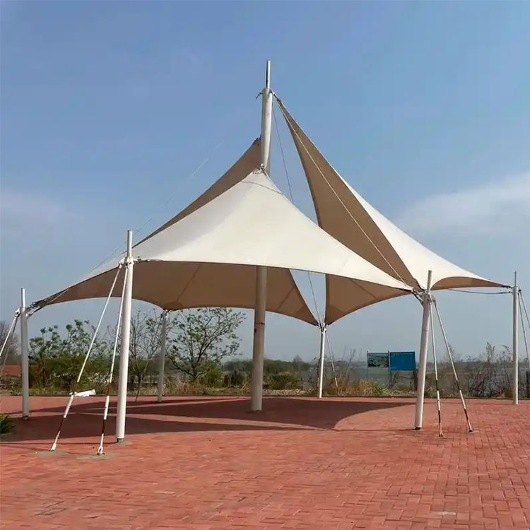 前郭尔罗斯蒙古族自治县膜结构景观棚