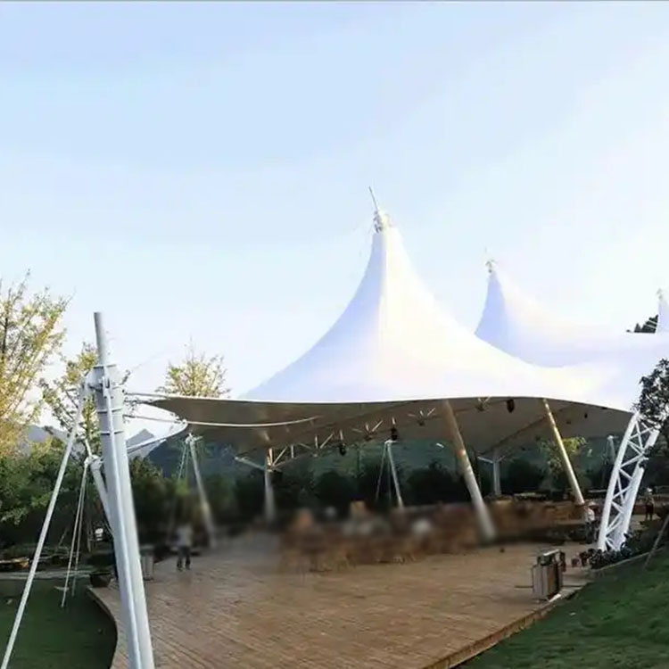 前郭尔罗斯蒙古族自治县膜结构景观棚