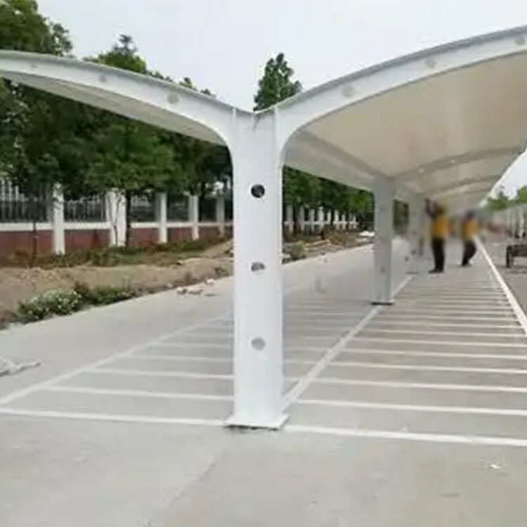 前郭尔罗斯蒙古族自治县膜结构电动车棚