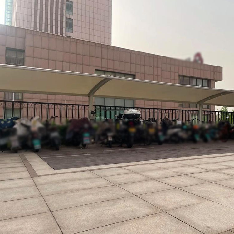 前郭尔罗斯蒙古族自治县膜结构电动车棚